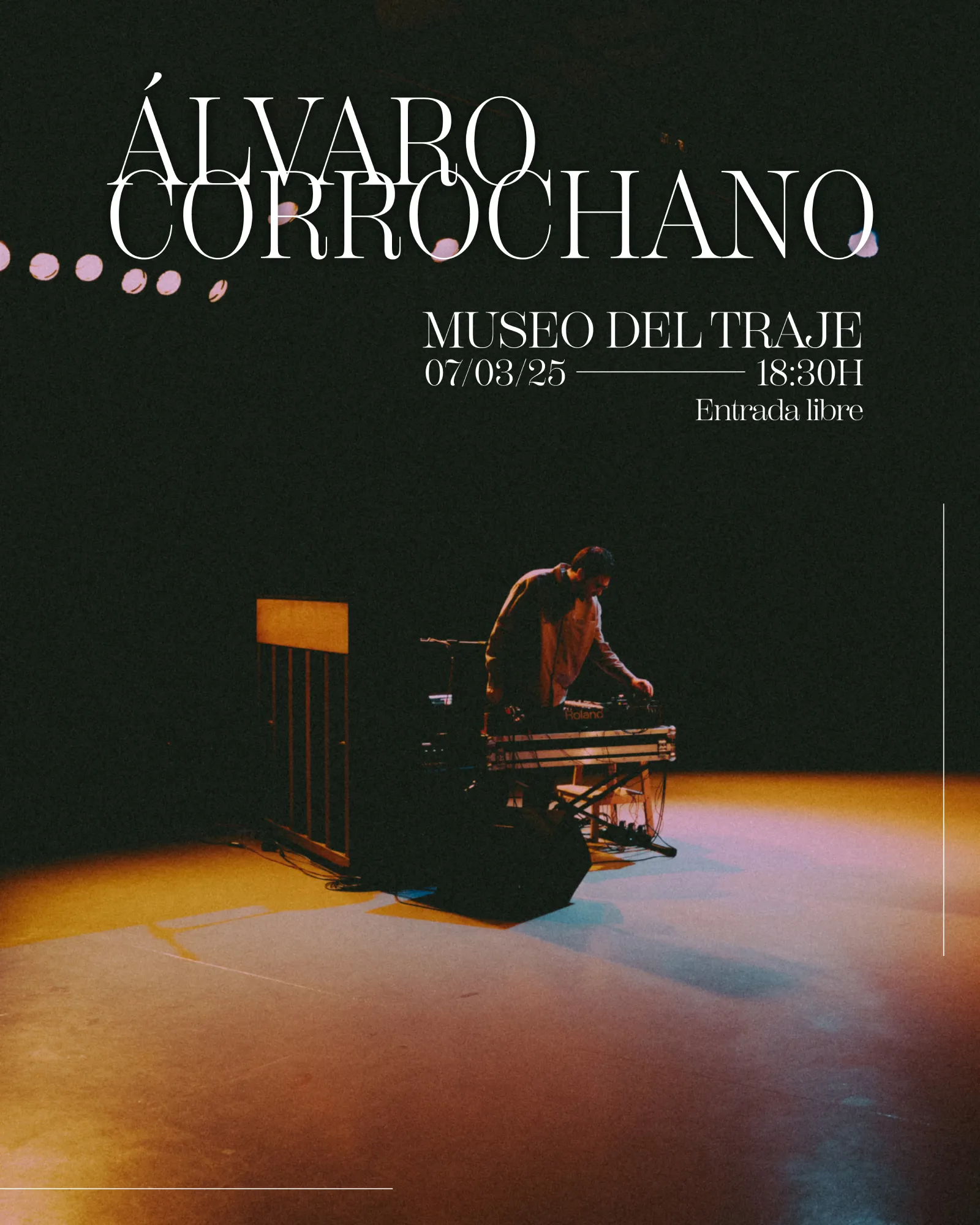 Álvaro Corrochano – Museo del Traje | Marzo’25